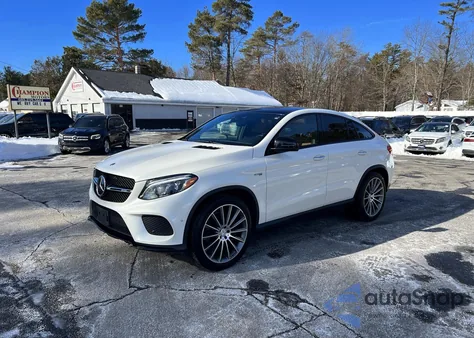 2019 Mercedes-Benz Gle Coupe 43 Amg z USA, uszkodzony, nr VIN 4JGED6EB3KA138485